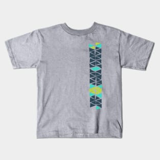 Shattered Triangles Kids T-Shirt